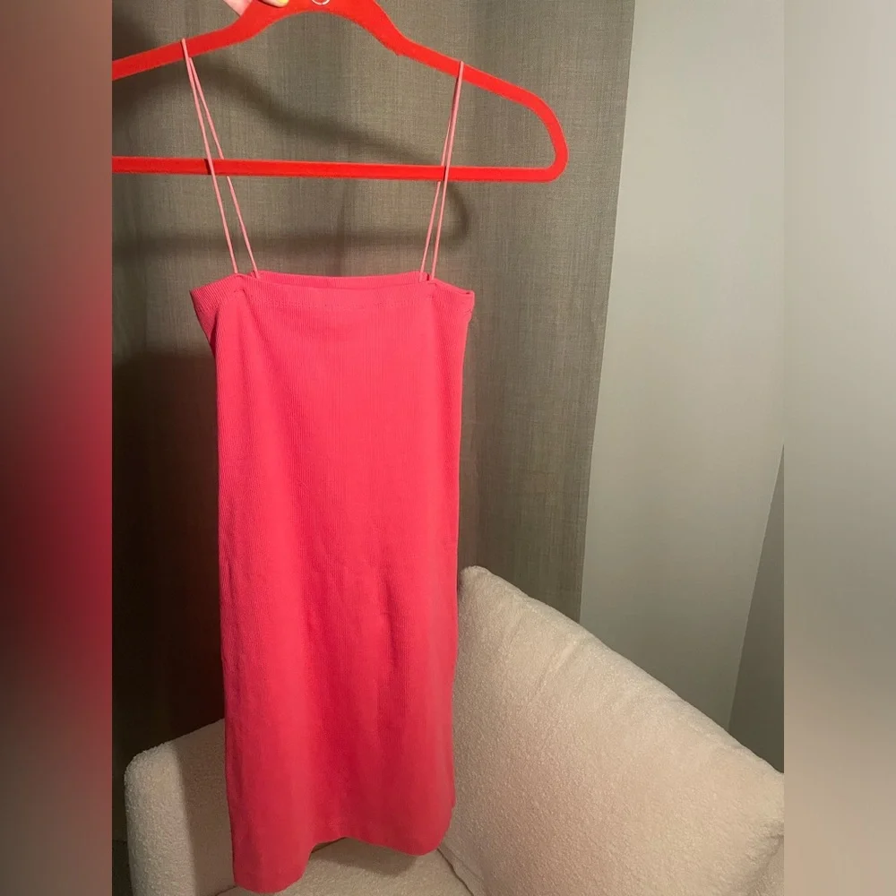 Zara Ribbed Mini Dress - Picture 1 of 4